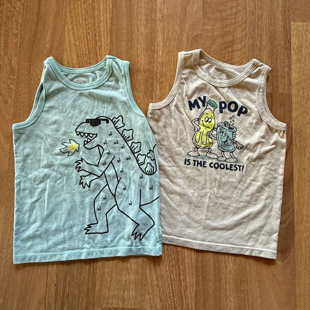 Summer boys tank top set size 4T